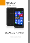 Trekstor WinPhone 4.7 HD 8GB Black, Red, Yellow