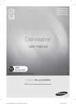Samsung DW60H9950US dishwasher
