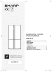 Sharp SJFP813VST fridge-freezer