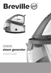 Breville VIN227 steam ironing station