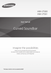 Samsung HW-J7501 soundbar speaker