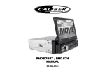 Caliber RMD574BT car media receiver