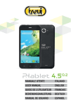 Trevi Phablet 4.5 Q2 4GB Black