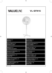 Valueline VL-SFN16 fan