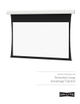 Da-Lite 37034L projection screen