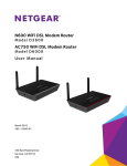 Netgear D3600 ADSL2+ Wi-Fi Ethernet LAN Dual-band