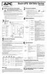 APC BX700U-FR uninterruptible power supply (UPS)
