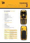 JCB Sitemaster 2 2.0" Black, Yellow