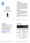 LevelOne IFS-0504 network switch