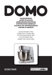 Domo DO9079KR food processor