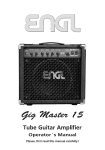 ENGL Gigmaster 15 Combo E310