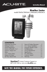 AcuRite 00634A3 weather station