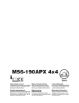 McCulloch M56-190APX 4x4