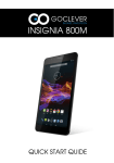 GOCLEVER Insignia 800M 8GB 3G Black