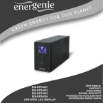 EnerGenie EG-UPS-031 uninterruptible power supply (UPS)