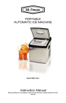 Maxi-Matic MIM-5802 ice cube maker