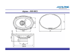 Alpine SXE-69C2 car speaker