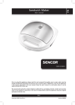 Sencor SSM 4310 WH sandwich maker
