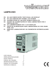 Velleman LABPS1503 power supply unit