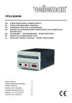 Velleman FPS1306SM power supply unit