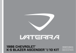 Vaterra 1986 Chevrolet K-5 Blazer Ascender