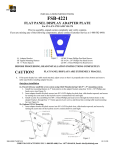 Chief FSB4221S mounting kit