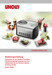 Unold 48865 ice cream maker