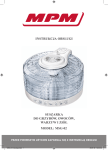 MPM MSG-02 fruit dryer