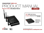Cradlepoint MBR1400LP2-EU 3G UMTS wireless network equipment
