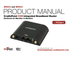 Cradlepoint COR IBR600LP2-EU-PWD 3G UMTS wireless network equipment