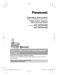 Panasonic KX-TG7841MEB telephone