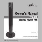 Royal Sovereign TFN-45D fan