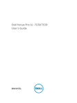 DELL Venue 11 Pro 128GB 3G Black