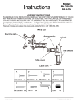 Evermount EM-TSP2B flat panel wall mount