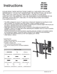 Evermount EM-AMB flat panel wall mount