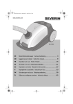 Severin BC 7055 vacuum cleaner