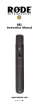 Rode M3 microphone