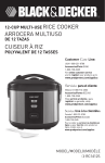 Applica RC1412S rice cooker