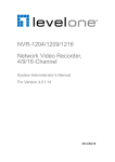 LevelOne NVR-1204 digital video recorder