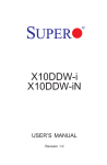 Supermicro X10DDW-iN