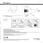 Targus Privacy Screen 12" Microsoft SurfacePro 3 - Clear