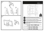 AVF EL100B-A flat panel wall mount