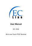 EC Line EC-1530 Point Of Sale terminal