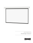 Da-Lite 34525L projection screen