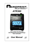 Acroprint ATR360