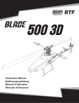 Blade 500 3D RTF