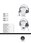 AKG HSD171 headset