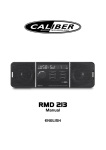 Caliber RMD213 car media receiver
