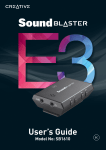 Creative Labs Sound Blaster E3