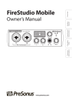 PreSonus FireStudio Mobile